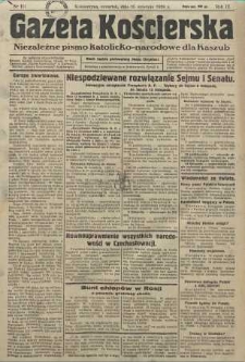 Gazeta Kościerska, nr 111, 1938