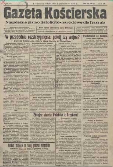 Gazeta Kościerska, nr 118, 1938