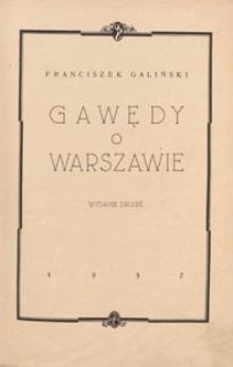 Gawędy o Warszawie