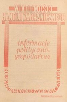 Wiadomości Handlu Zagranicznego, 1954 nr 41