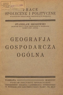 Geografja gospodarcza ogólna