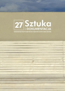 Sztuka i Dokumentacja, nr 27, 2022