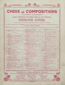 Scherzo C-dur : op.35, No 1 : pour piano