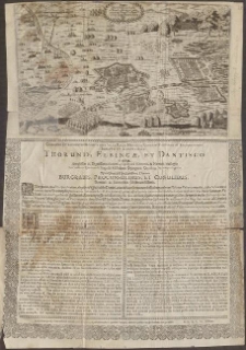 Clarissimis Et Consultissimis Civitatibus ... Thorunio, Elbingæ, Et Dantisco: in eisque ... Dominis Burgrabis, Proconsulibus, Et Consulibus ...