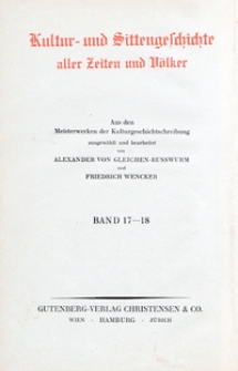 Die Kulturentwicklung Amerikas