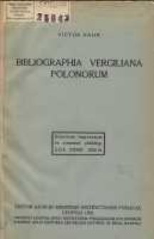 Bibliographia Vergiliana Polonorum