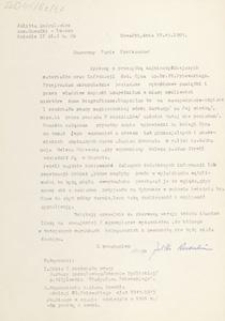 [Materiały c&oacute;rki Władysława Pniewskiewgo Julitty Andrulewicz dotyczące ojca]