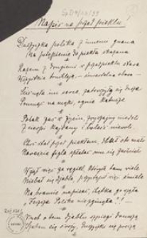 Napis na przedpieklu!