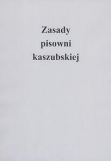 Zasady pisowni kaszubskiej