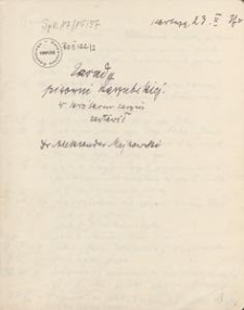 Zasady pisowni kaszubskiej w kr&oacute;tkim zarysie