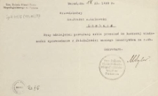[Korespondencja Alfonsa Mańkowskiego] : Pismo Towarzystwa Badania Historii Ruchu Niepodległościowego na Pomorzu do Alfonsa Mańkowskiego, 1933.02.17