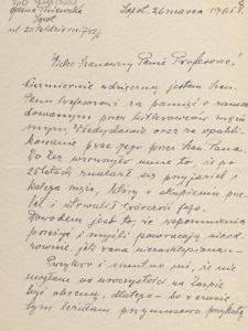 [Korespondencja Andrzeja Bukowskiego z rodziną Władysława Pniewskiego] : list Heleny Pniewskiej do Andrzeja Bukowskiego, 1965.03.26