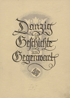 Danzig in Geschichte und Gegenwart H. 1