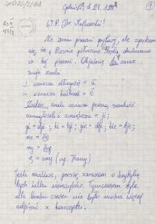 [Listy Leona Heyke do Aleksandra Majkowskiego], 1911-1929