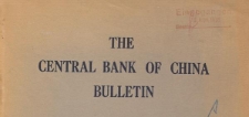 The Central Bank of China Bulletin, 1938.09 nr 3