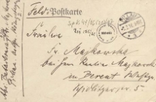 [List Aleksandra Majkowskiego do Franciszki Majkowskiej], 1916.07.06