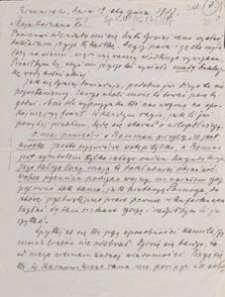 [List Aleksandra Majkowskiego do Franciszki Majkowskiej], 1917.01.19