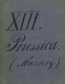 Prussica. 13, Mazury