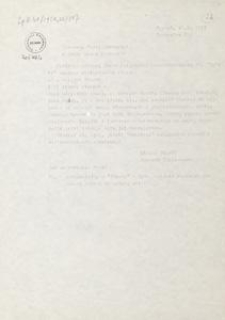 [Korespondencja Aleksandra Majkowskiego] : list Bernarda Chrzanowskiego do Aleksandra Majkowskiego, 1913.10.10