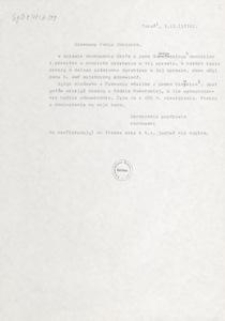 [Korespondencja Aleksandra Majkowskiego] : list Franciszka Kręckiego do Aleksandra Majkowskiego. 1912.09.19