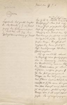 [Korespondencja Aleksandra Majkowskiego] : list Aleksandra Majkowskiego do Partikla, 1911.10.26/27