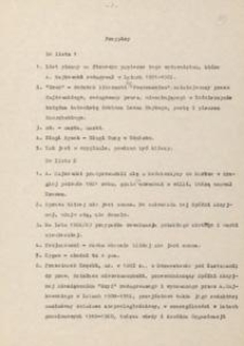 [Korespondencja Aleksandra Majkowskiego] : listy Aleksandra Majkowskiego do Stanisława Brzęczkowskiego, przypisy