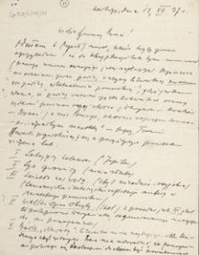 [Korespondencja Aleksandra Majkowskiego] : list Aleksandra Majkowskiego do Andrzeja Bukowskiego, 1937.12.12