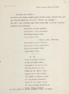 [Korespondencja Aleksandra Majkowskiego] : list Aleksandra Majkowskiego do Bernarda Chrzanowskiego, 1909.02.08