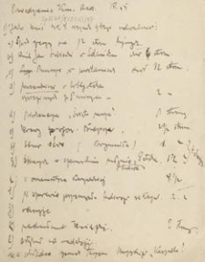 [Protok&oacute;ł posiedzenia Komitetu Redakcyjnego "Gryfa"], 1935.05