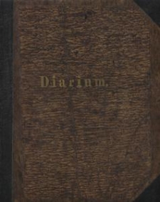 Diarium (rękopis) : "Oracyjo pożegnalno"