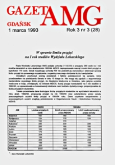 GazetAMG, 1993, R. 3, nr 3