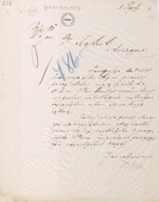 [Korespondencja Aleksandra Majkowskiego] : list Władysława Berkana do Aleksandra Majkowskiego, 1906-1920.10.08