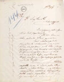 [Korespondencja Aleksandra Majkowskiego] : list Władysława Berkana do Aleksandra Majkowskiego, 1906-1920.10.?