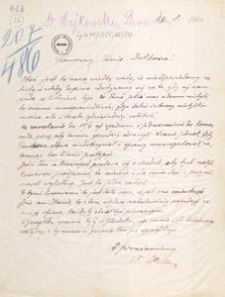 [Korespondencja Aleksandra Majkowskiego] : list Władysława Berkana do Aleksandra Majkowskiego, 1906-1920.08.17