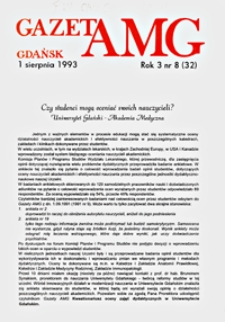 GazetAMG, 1993, R. 3, nr 8
