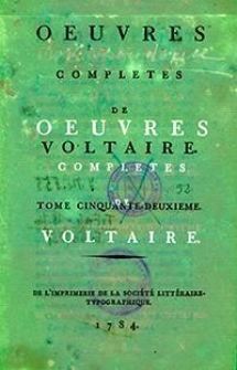Oeuvres Completes De Voltaire. T. 52, [Corresp. generale. Tome I, Recueil des lettres de M. de Voltaire 1715-1737]