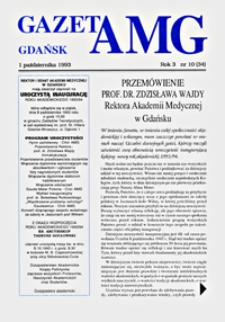 GazetAMG, 1993, R. 3, nr 10