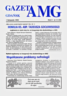 GazetAMG, 1993, R. 3, nr 11