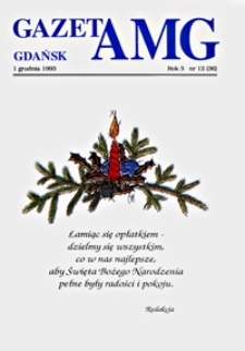 GazetAMG, 1993, R. 3, nr 12