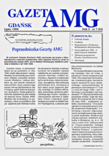 GazetAMG, 1994, R. 4, nr 7
