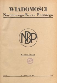 Wiadomości Narodowego Banku Polskiego, 1955.02 nr 2