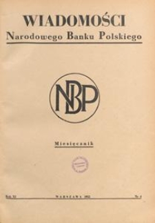 Wiadomości Narodowego Banku Polskiego, 1955.04 nr 4