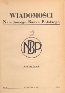 Wiadomości Narodowego Banku Polskiego, 1955.11 nr 11