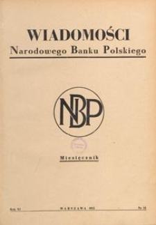 Wiadomości Narodowego Banku Polskiego, 1955.12 nr 12