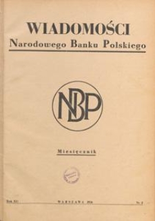 Wiadomości Narodowego Banku Polskiego, 1956.02 nr 2