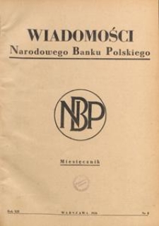 Wiadomości Narodowego Banku Polskiego, 1956.03 nr 3