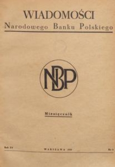 Wiadomości Narodowego Banku Polskiego, 1959.03 nr 3