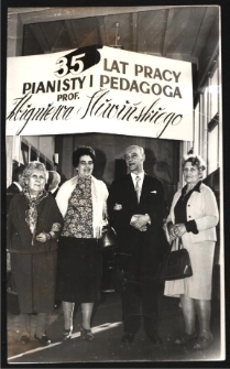 Jubileusz 35-lecia pracy pianisty i pedagoga prof. Zbigniewa Śliwińskiego