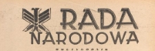 Rada Narodowa : dwutygodnik, 1954, skorowidz alfabetyczny porad prawnych