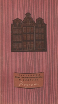 XX-lecie Filharmonii Bałtyckiej : jubileuszowy koncert symfoniczny : zakończenie sezonu koncertowego 1964/65